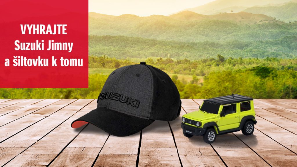 Súťaž o Suzuki šiltovku a model autíčka