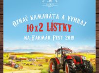 Súťaž o 10x dve vstupenky na Farmár Fest 2019