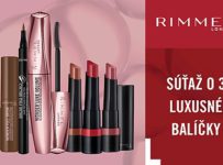 Súťaž o 3 luxusné balíčky od Rimmel London