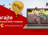 Súťaž o notebook Asus X540 v hodnote 399€