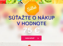 Súťaž o nákup v hodnote 75 euro