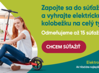 Súťaž s Voltride.sk o elektrickú kolobežku na týždeň