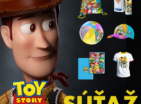 Súťaž s filmom Toy story 4