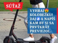 Vyhraj elektrickú kolobežku