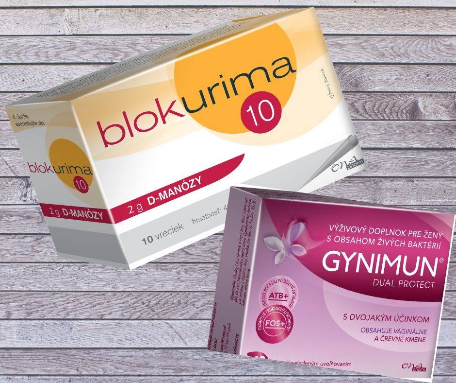 Vyhrajte produktový balíček s výživovými doplnkami Blokurima a Gynimun Dual Protect.