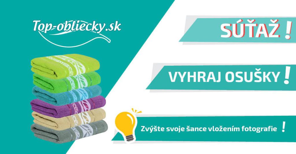 Vyhrajte jednu z krásnych osušiek