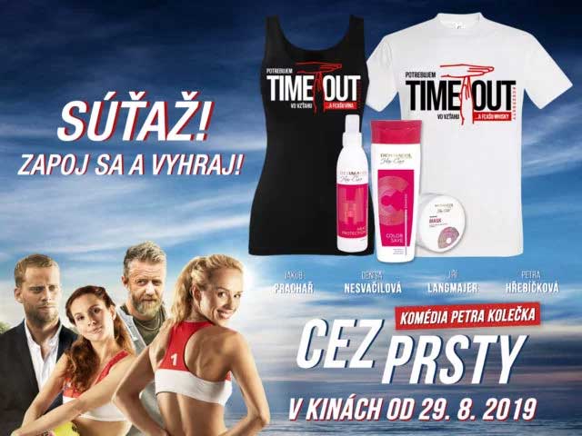 Súťaž s filmom Cez prsty