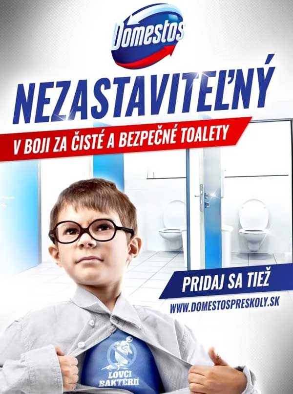 Vyhrajte produkty značky Domestos