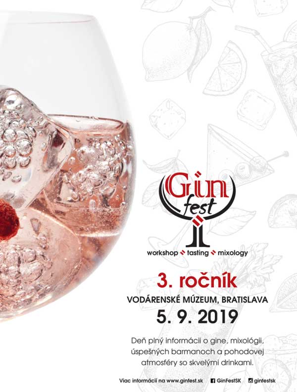 Súťaž o dva vstupy na GIN FEST 2019