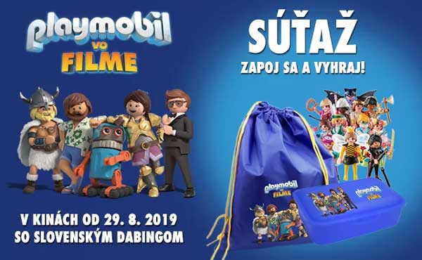 Súťaž s filmom Playmobil vo filme