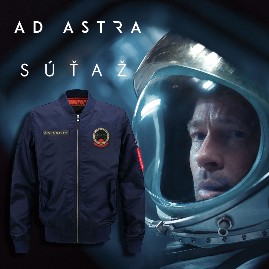 Súťaž o štýlovú bundu s logom sci-fi thrileru Ad Astra