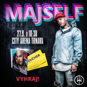 Súťaž o 2x lístky do kina a podpísané CD Majself
