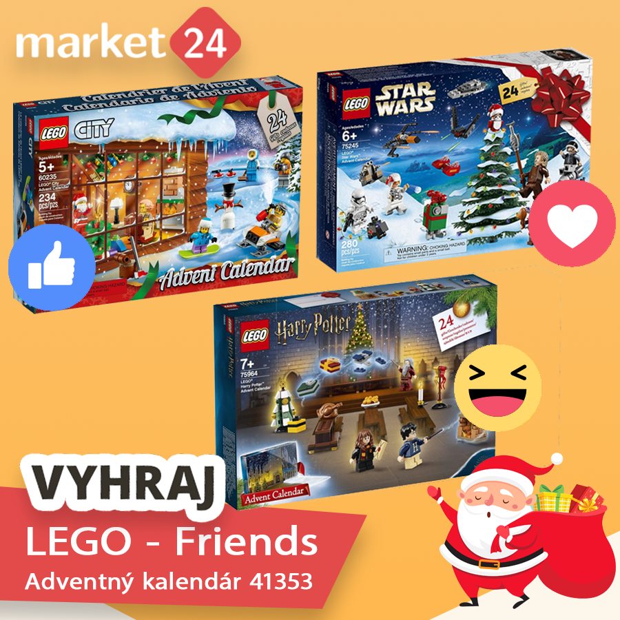 Súťaž o Adventný kalendár LEGO Friends
