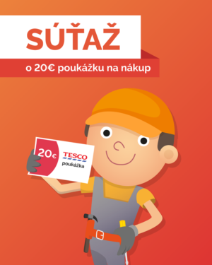 Súťaž o poukážky na nákup v obchodoch Tesco