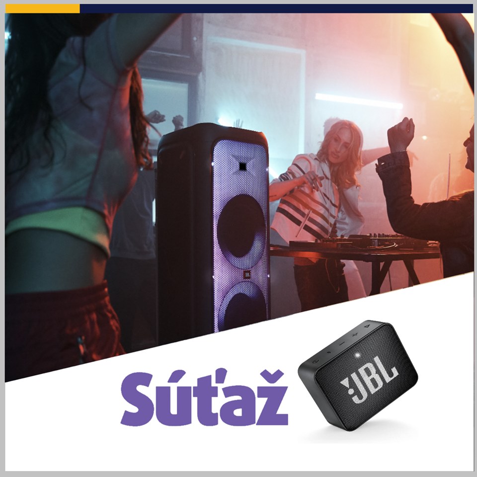 Súťaž o prenosný reproduktor JBL GO 2