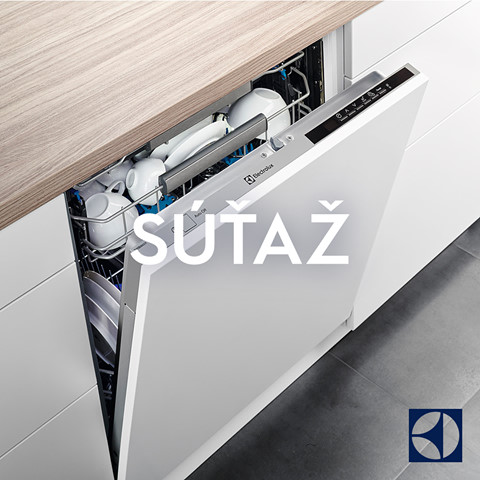 Súťaž o umývačku Electrolux