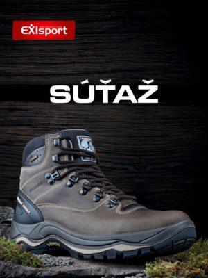 Súťaž s EXIsport o pánske turistické topánky Grisport More III v hodnote 89,99€
