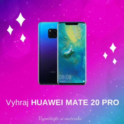 Súťaž o Huawei Mate 20 Pro