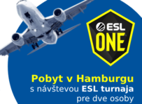 Súťaž o pobyt v Hamburgu s návštevou ESL turnaja pre dve osoby