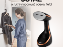 Súťaž o ručný naparovač odevov Tefal DT9100E0 Access Steam Care