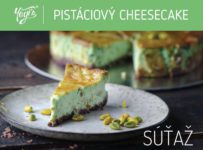 Súťaž o skvelý pistáciový cheesecake