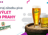 Súťaž o zásobu piva a a víkendový pobyt v Prahe pre 2 osoby
