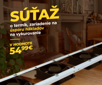 Súťaž o Ventilátor pod radiátor Termík