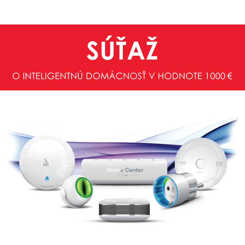 Súťaž o inteligentnú domácnosť v hodnote 1000 €