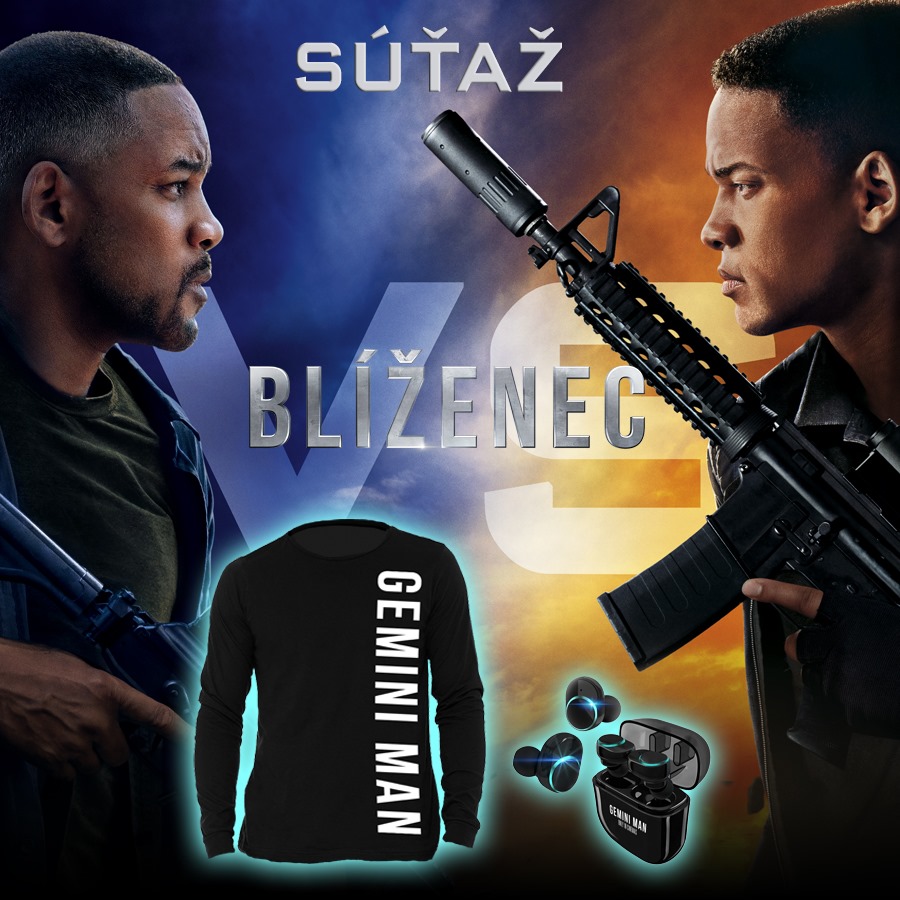 Súťaž so CinemArt a filmom Blíženec o tričko a slúchadlá