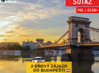 Súťaž o 2-dňový zájazd pre 2 osoby do Budapešti