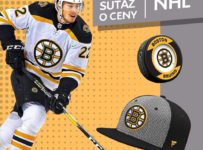 Súťaž o podpísanú šiltovku alebo puk hokejového tímu Boston Bruins