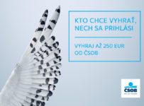 Vyhraj až 250 EUR od ČSOB