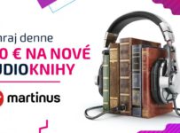 Vyhraj poukážku v hodnote 100€ na audioknihy v Martinuse