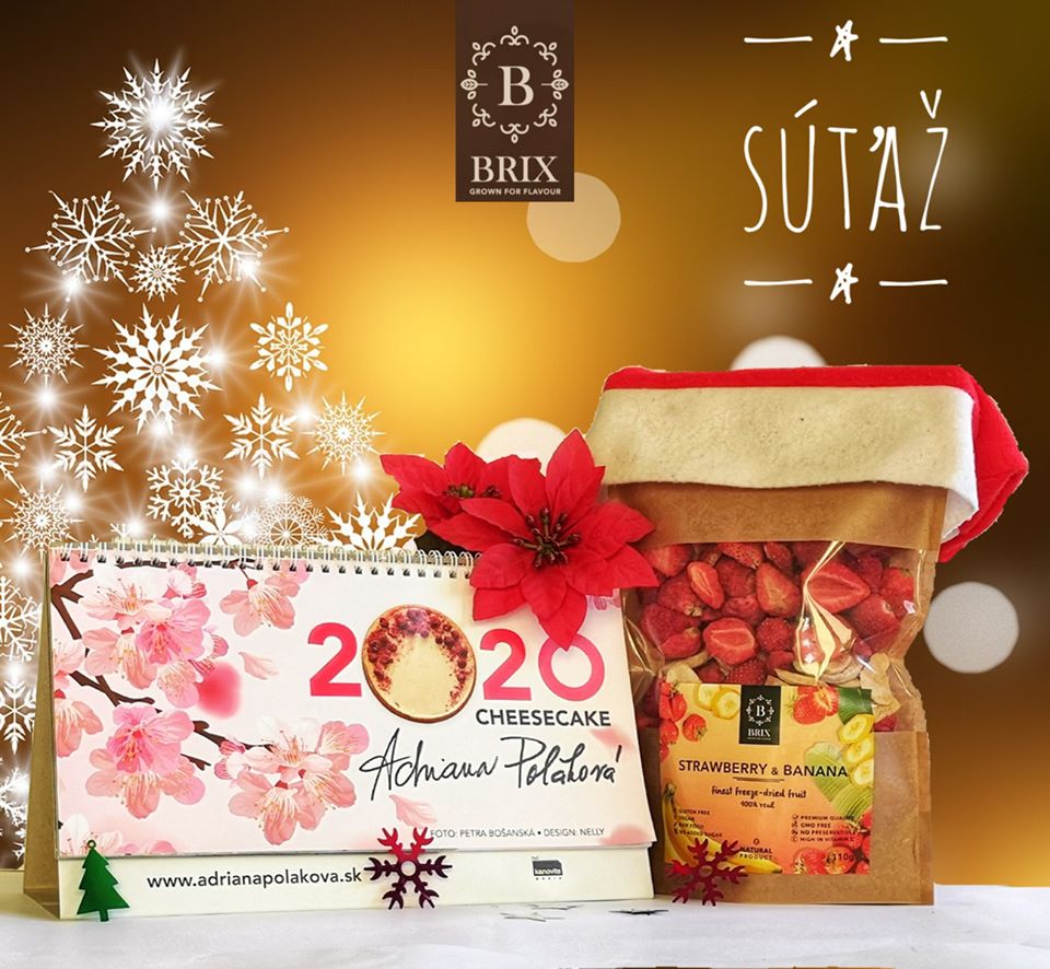 Mikulášska súťaž s Brixom o kalendár a mix rodinného balenia jahoda-banán