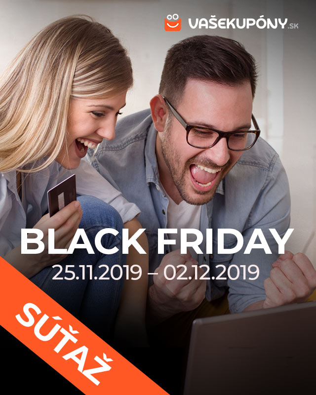 Súťaž BLACK FRIDAY 2019 na Vašekupóny.sk