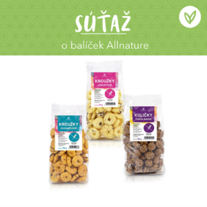 Súťaž o balíček cereálnych krúžkov Allnature