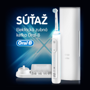 Súťaž o elektrickú zubnú kefku Oral-B Genius X 20000N