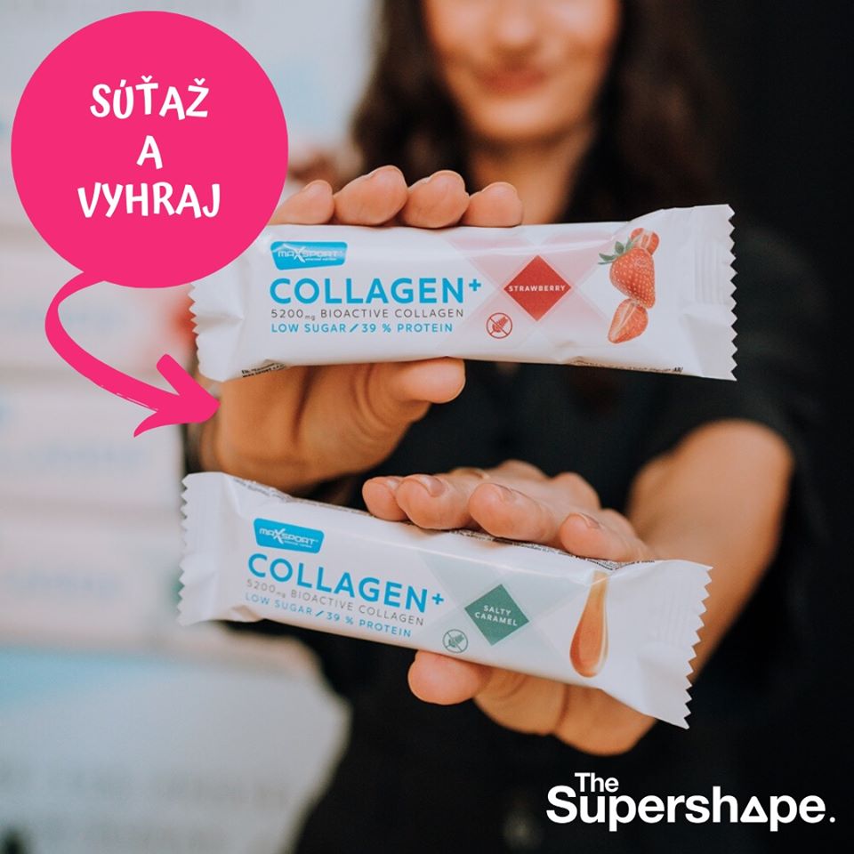 Súťaž o novinku COLLAGEN+ (všetky 4 príchute) od Max Sport