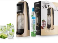 Súťaž o SodaStream Jet Premium Gold + dámske fľaše