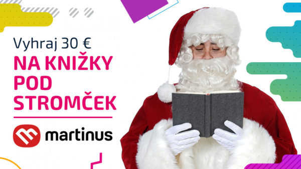 Súťaž o darčekové poukážky do kníhkupectva Martinus v hodnote 30 €
