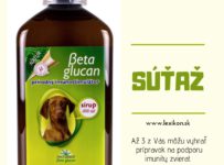 Súťaž o pol litrovú fľašu Beta glucan sirupu pre zviera