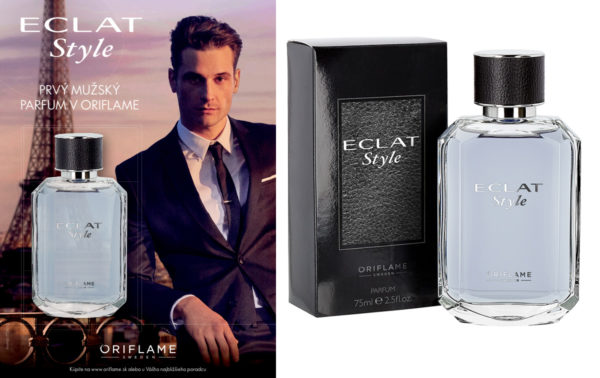 Súťaž o prvý parfum pre neho od Oriflame Eclat Style