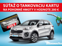 Súťaž o tankovaciu kartu v hodnote 200 € od Mototechny