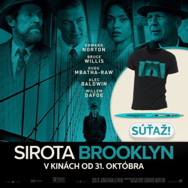 Súťaž s filmom Sirota Brooklyn