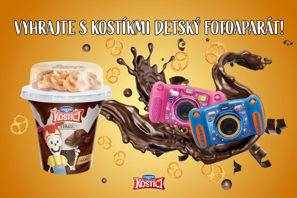 Vyhrajte s Kostíkmi detský fotoaparát