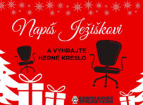 Napíš Ježiškovi a vyhraj herné kreslo