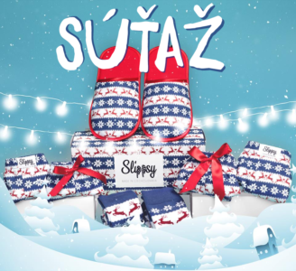 Súťaž o darčekové balenie (trenky, ponožky a papuče) pre dámu, pána a párik