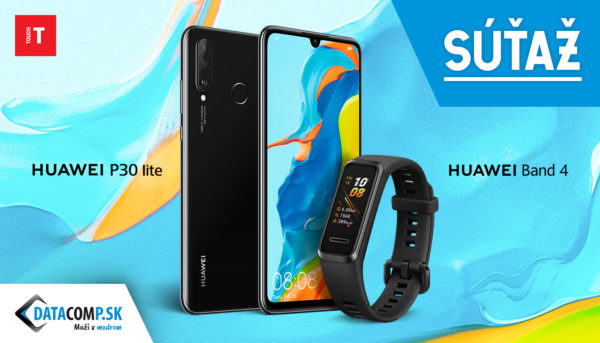 Súťaž o Huawei P30 lite a náramok Huawei Band 4