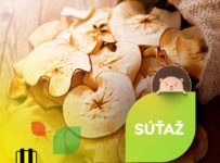 Súťaž o sušené jabĺčka pre troch výhercov
