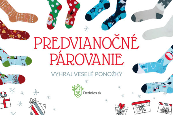 Súťaž o veselé ponožky od Dedoles